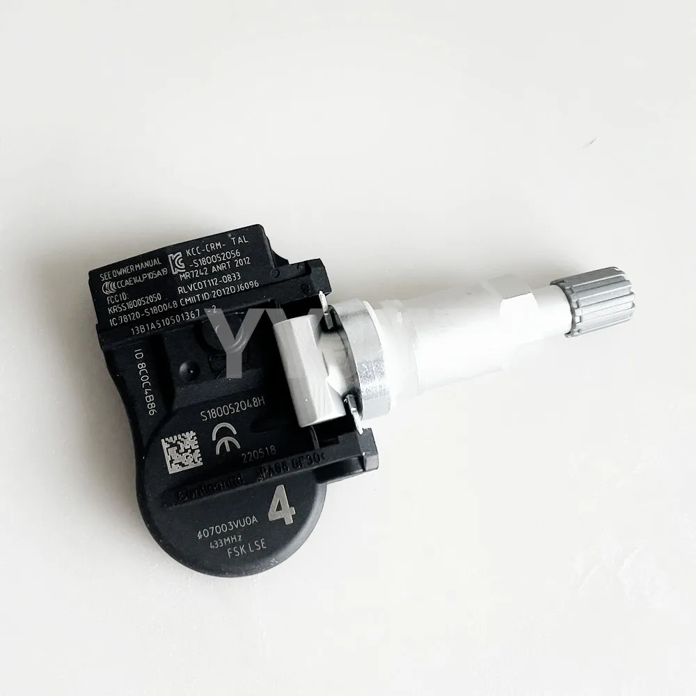 Датчик давления воздуха в шинах для Renault Koleos 2014 2015 2016 407005663R 407003VU0A 407003VU0B 40700-3VU0A