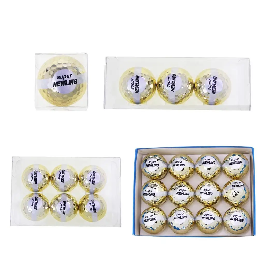 

Мячи для гольфа, резиновые мячи для гольфа, подходят для реальной игры в подвал, обучение на заднем дворе