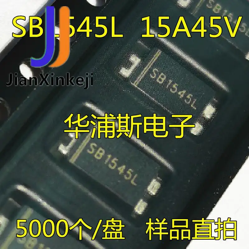 

20 шт., 100% оригинальный новый ультратонкий диод Шоттки SB1545L PS1545L 15A45V TO277 SMD