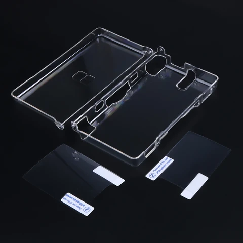 Жесткий кристаллический чехол Clear Skin Cover Shell для DSL NDS Lite NDSL+foi