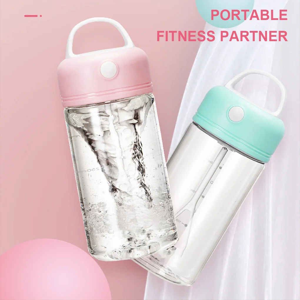 Electric Shake Bottle Leak-proof 380ML Blending Milk Cup Por