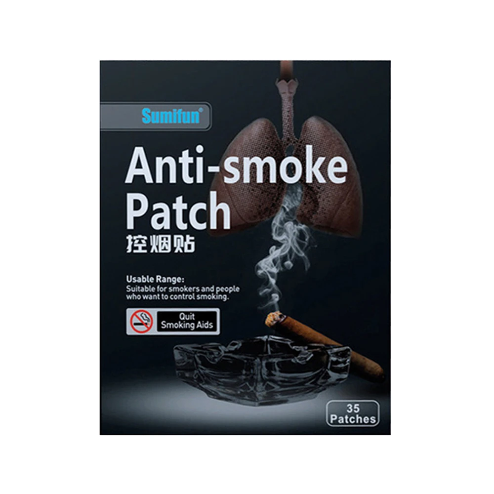 

35 шт., пластыри от сигарет, с натуральным ингредиентом