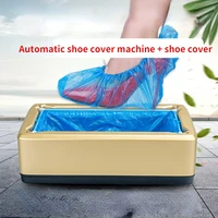 office and household t buckle shoe cover automatic machine covers disposable foot covering dispenser anti slip shoes home garden