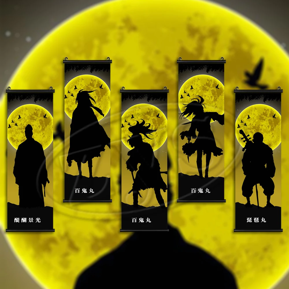 

Настенная живопись Dororo, холст, модульные картины, печать Аниме, плакаты, подвесные свитки, искусство для гостиной