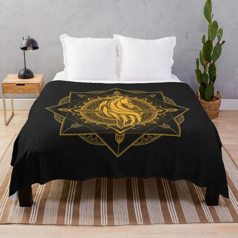 

Rider of Rohan Throw Blanket blanket for giant sofa Personalized gift