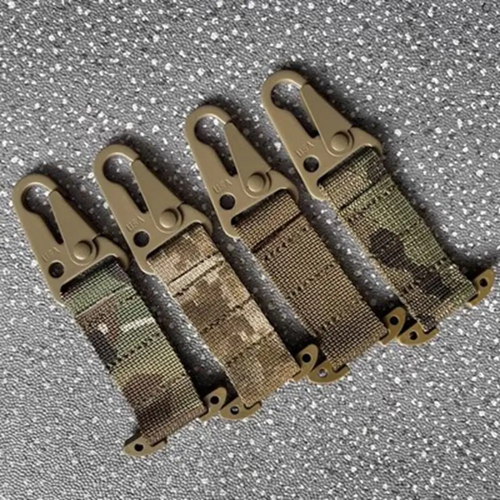 

ICB Molle Tactical Clash Hook High Quality 9 Colors Metal Hanging Carabiner Outdoor Cummerbund Outdoor Tool