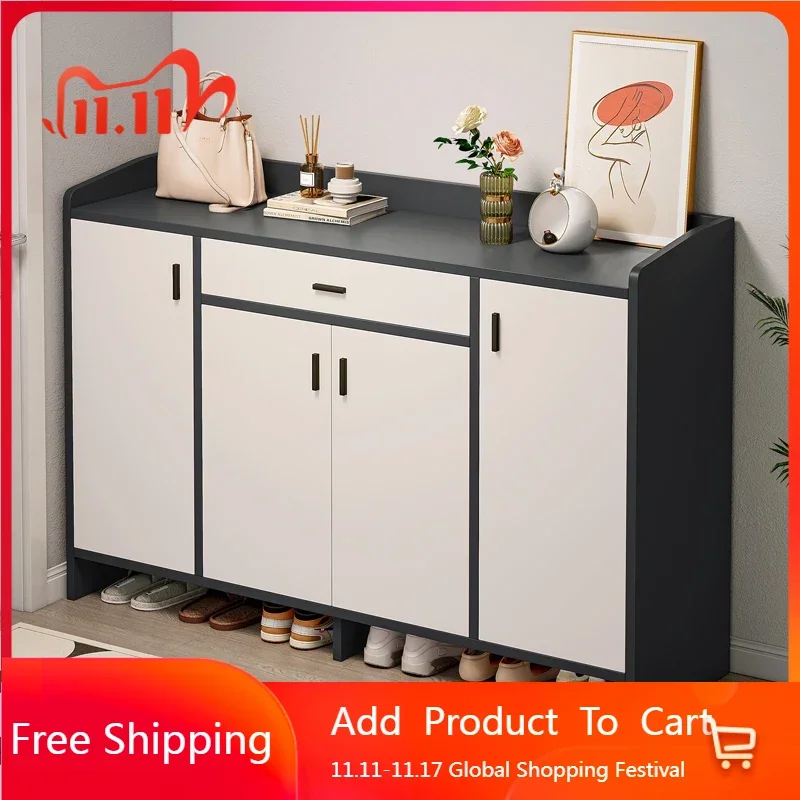 

Stand Living Room Shoe Cabinet Rack Bench Drawers Closet Shoe Cabinet Display Modern Organizador De Zapatos Home Furniture47