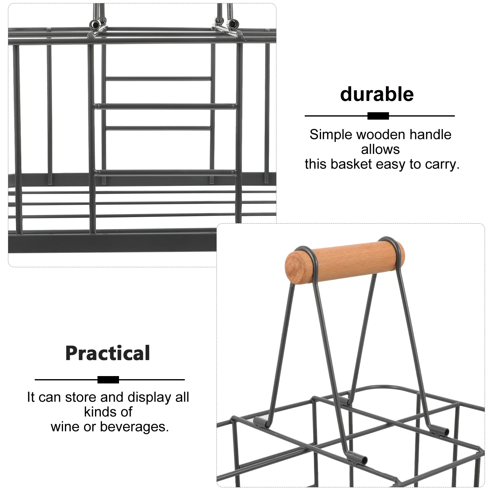 Полки для спортивных напитков переносная корзина хранения серая бутылка из