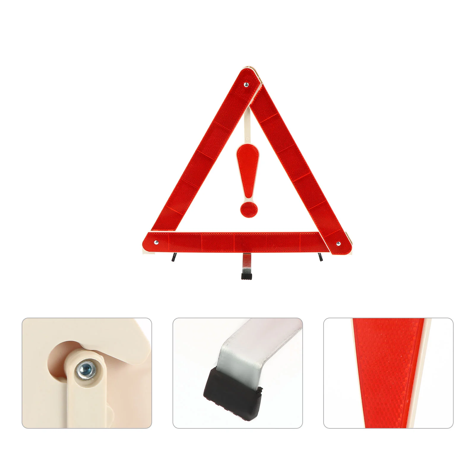 

2pcs Durable Folding Road Safety Kit Car Warning Triangle for Vehicles Maintenance