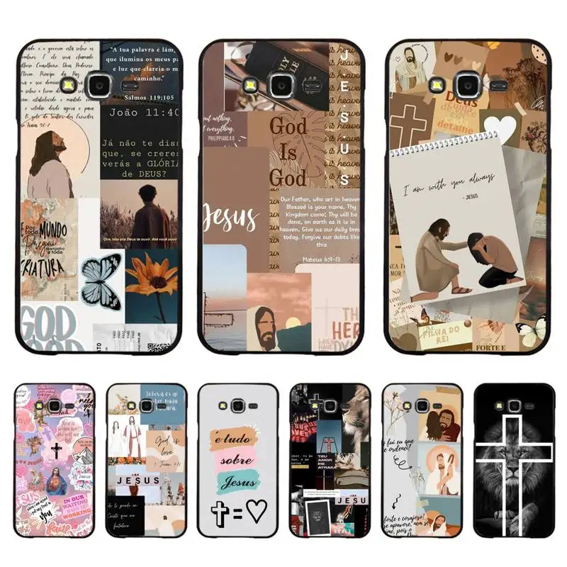 

Faith Christian Religious Jesus Phone Case For Samsung J 7 plus 7core J7 neo J6 plus prime J6 J4 J5 Mobile Cover