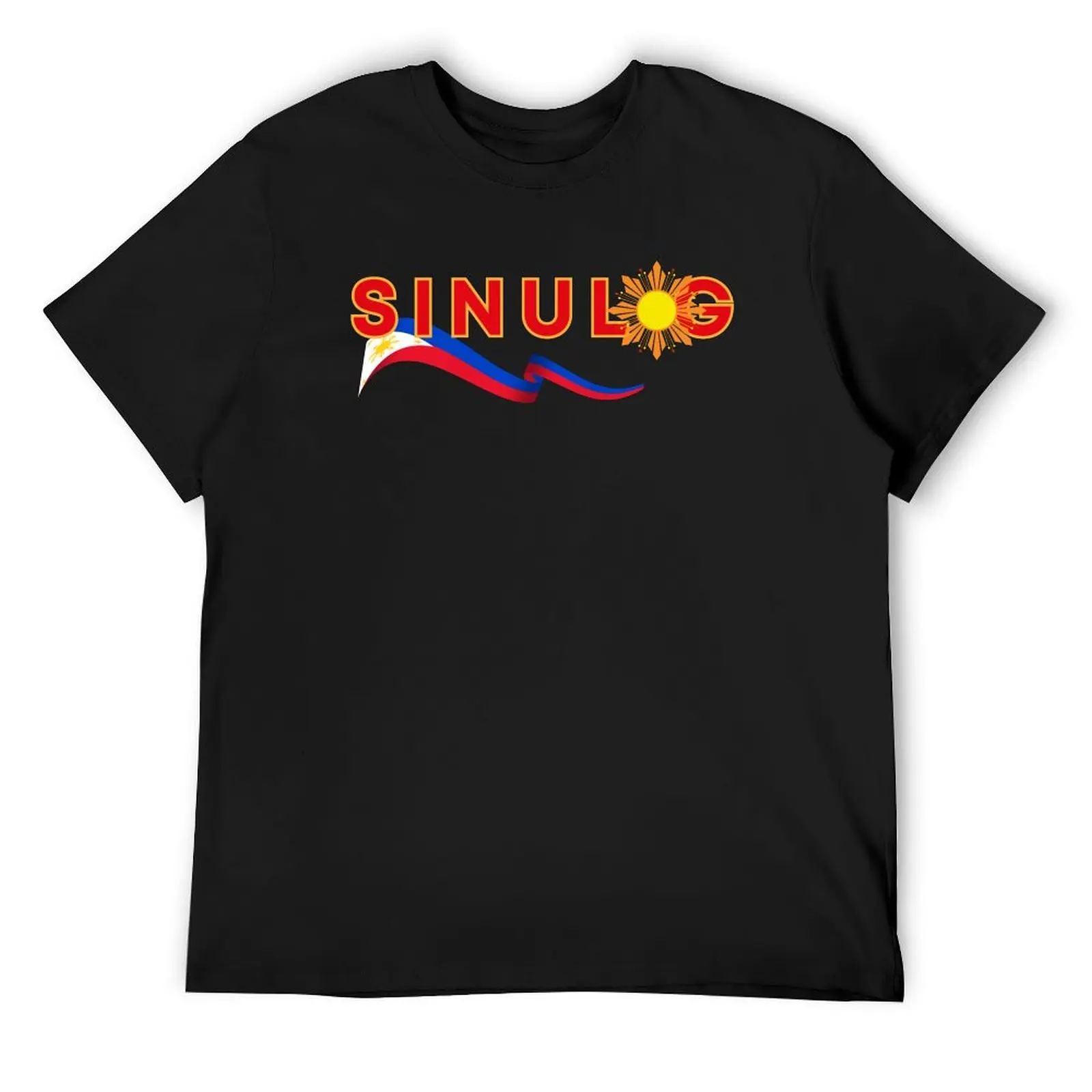 Фото Футболка SINULOG 2024, мужская одежда, футболка большого размера, мужские футболки с рисунком, забавные №1