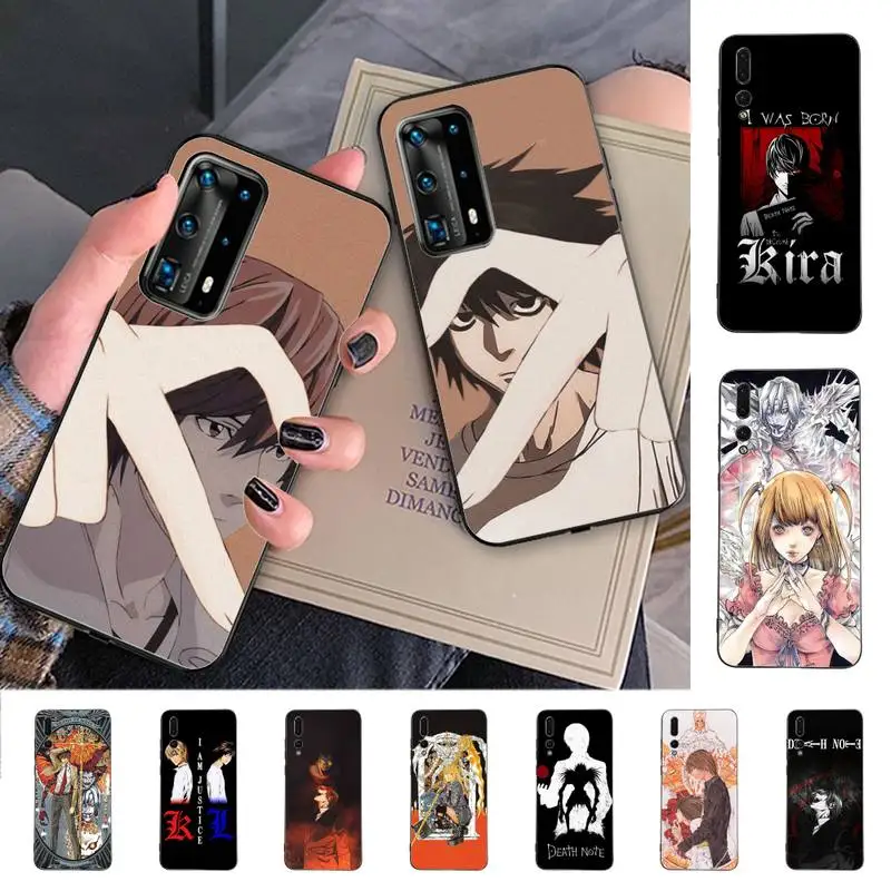 

YNDFCNB Rem and Misa Death Note Anime Phone Case for Huawei P30 40 20 10 8 9 lite pro plus Psmart2019