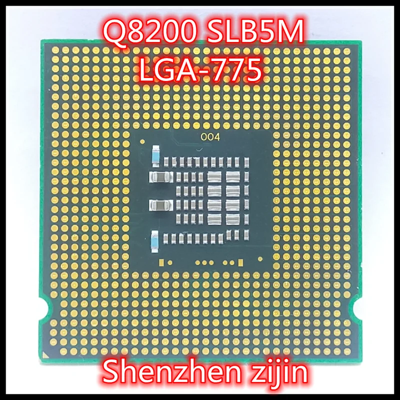 Q8200 SLB5M 2,3 ГГц четырехъядерный ЦПУ процессор 4M 95 Вт 1333 LGA 775