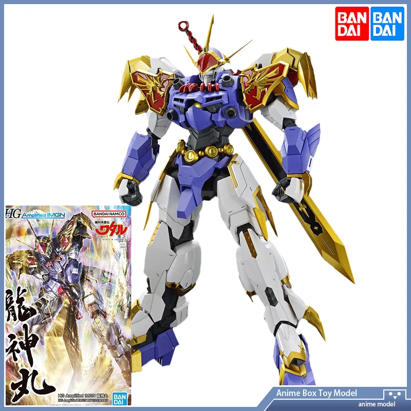 

[В наличии] Bandai Оригинальная фигурка Majin Eiyuuden Wataru аниме модель HG 1/144 Ryujinmaru модель сборки игрушки подарки для
