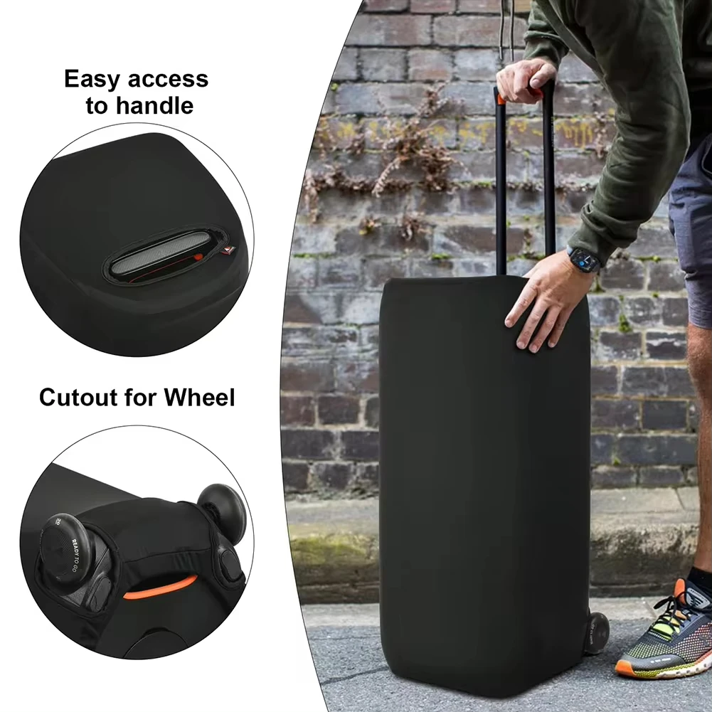Фото Портативные динамики BT для JBL Partybox 310, изготовленные из мягкой высокоэластичной ткани из лайкры, идеально подходят для путешествий и активного отдыха №5