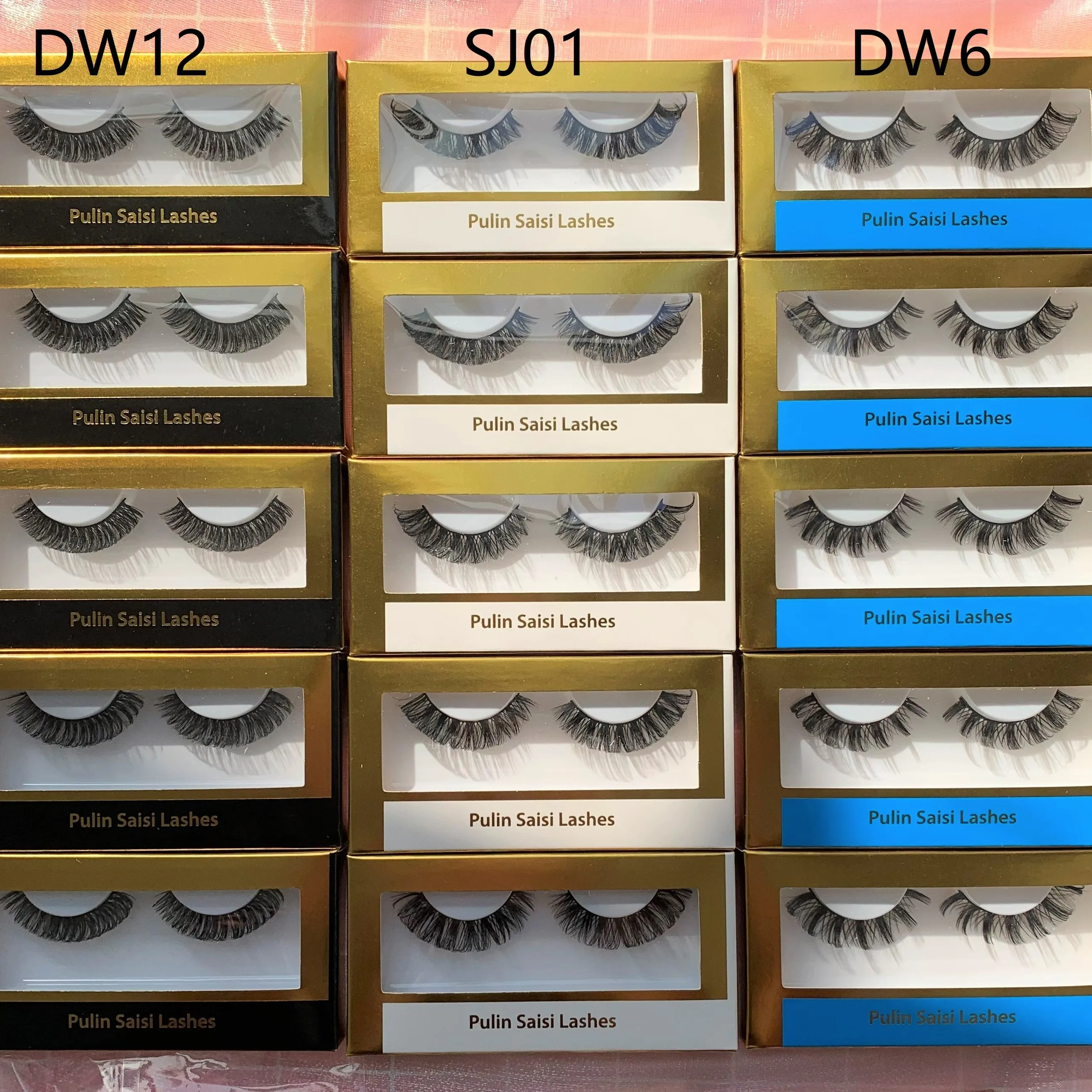 

Eyelashes 3D Faux Mink Eyelashes Russian Strip Eyelashes 100% Hand Made False Lashes Eye Extension cilios Long lasting