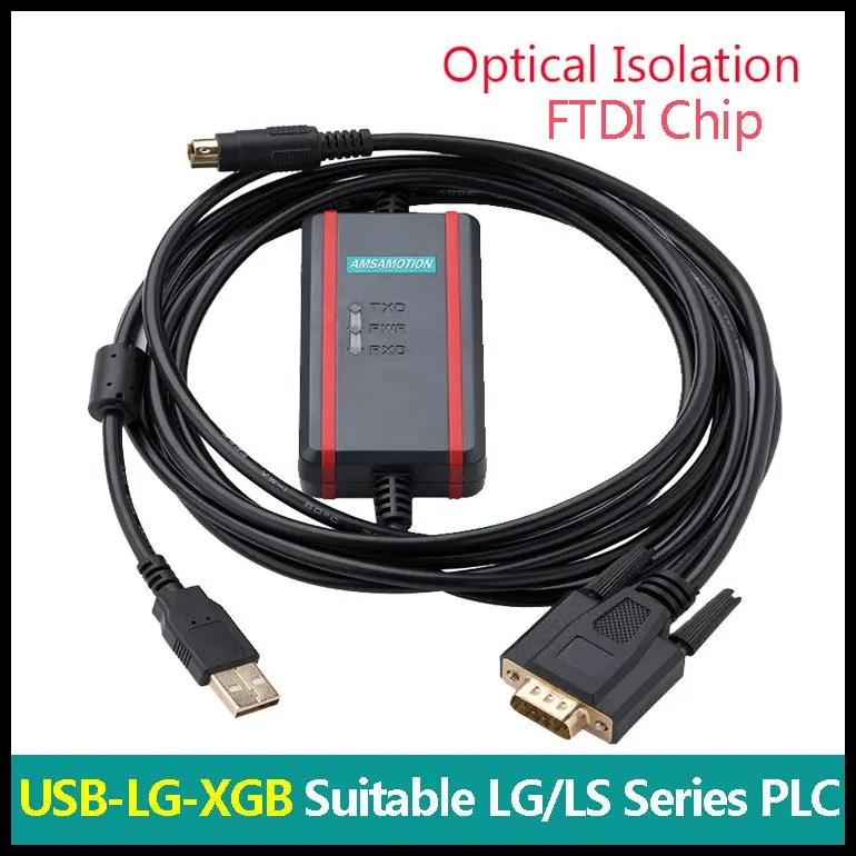 

CNC USB-LG-XGB Suitable For Korea LG LS K120S K80S/K200S/K7M series PLC programming Data Dowanload Cable