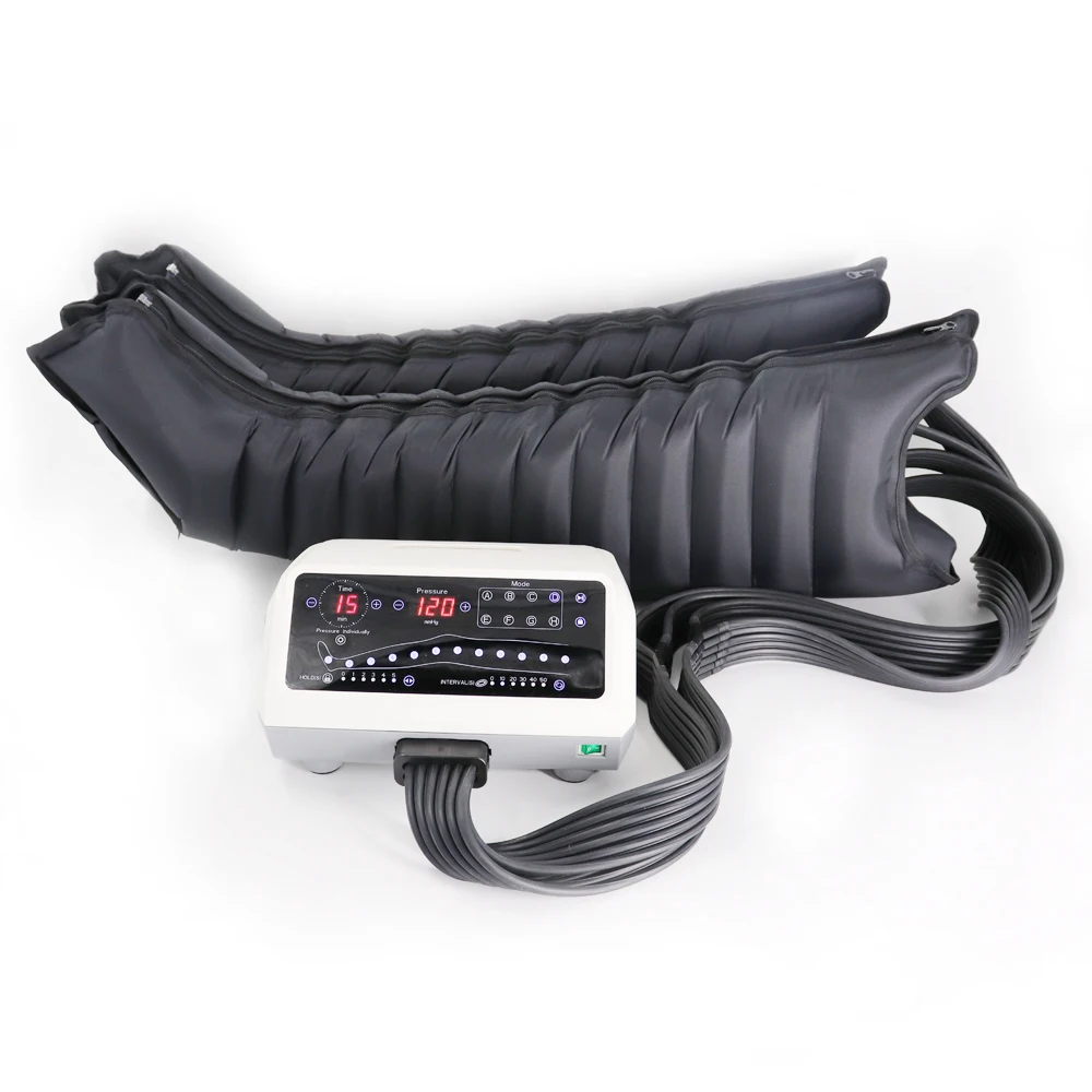 

New style Air pump lymphedema and compressor air compression inflatable leg massager optima recovery boots