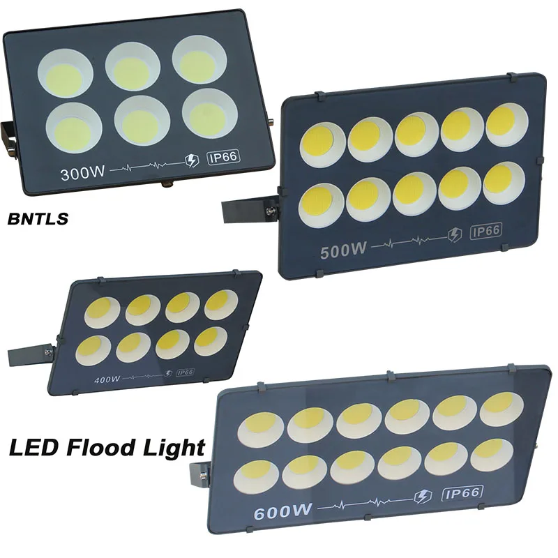 

LED lights LED Floodlight 200W 300W 400W 500W 600W IP65 AC110V 220V Spotlight Reflcetor Outdoor Lighting Wall Lamp Floodlight