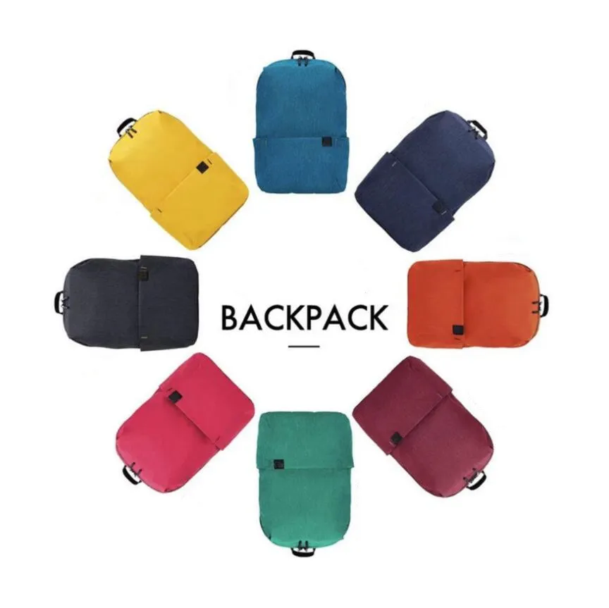 

Men Women Backpack 15L Waterproof Colorful Daily Leisure Urban Unisex Sports Travel Backpack Dropshipping 8 Colors School Bag