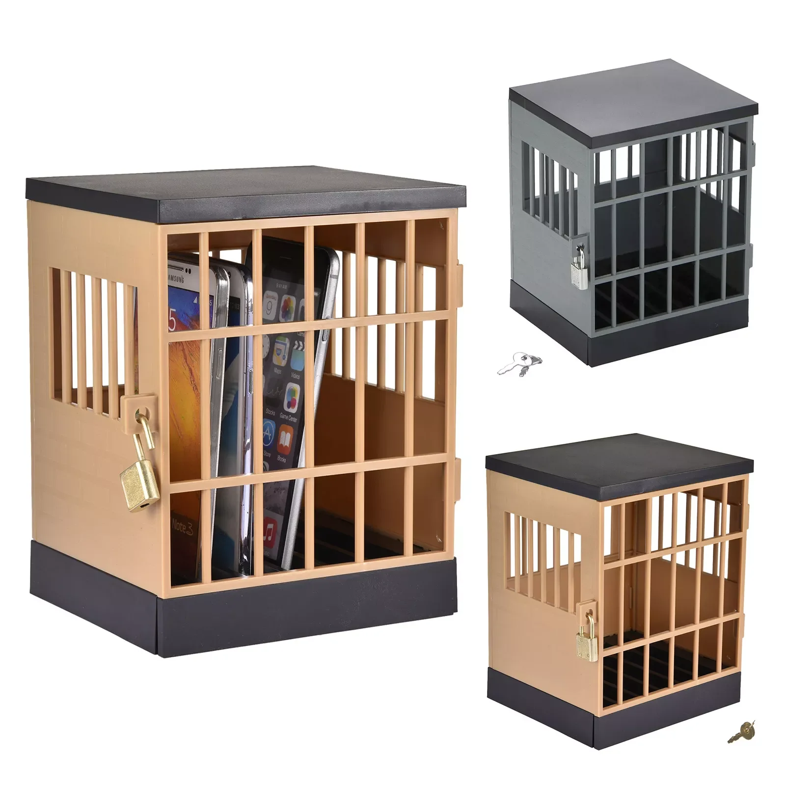 

NEW2023 Portable Lock Up Mobile Jail Cell Party Lightweight Storage Cage Holder Antistress Brinquedos For Kids Adults Party Nea