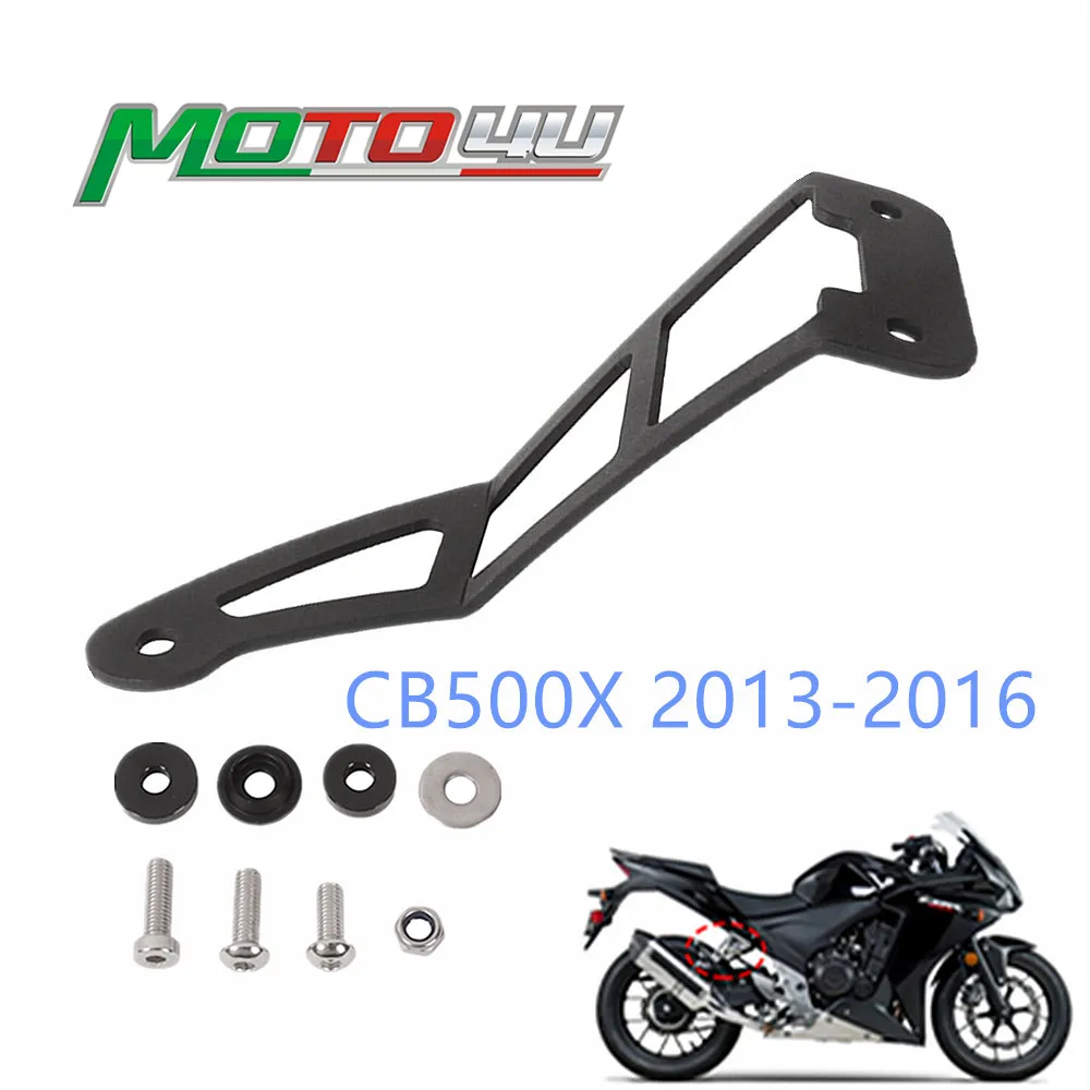 MOTO4U для Honda CB500X 2013 2014 2015 2016 мотоциклетная алюминиевая выхлопная вешалка кронштейн