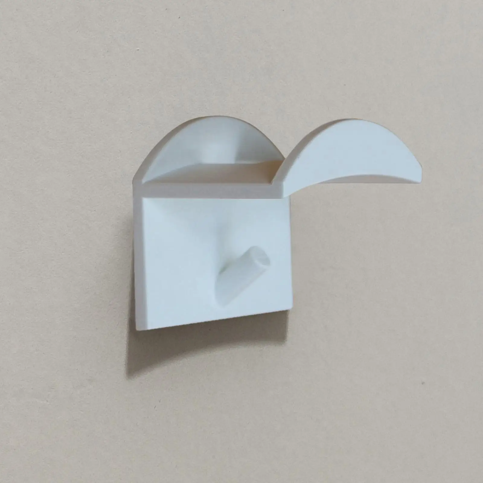 

Wall Mount Hat Hooks Coat Racks Hook Stick On Storage for Towel Bag White