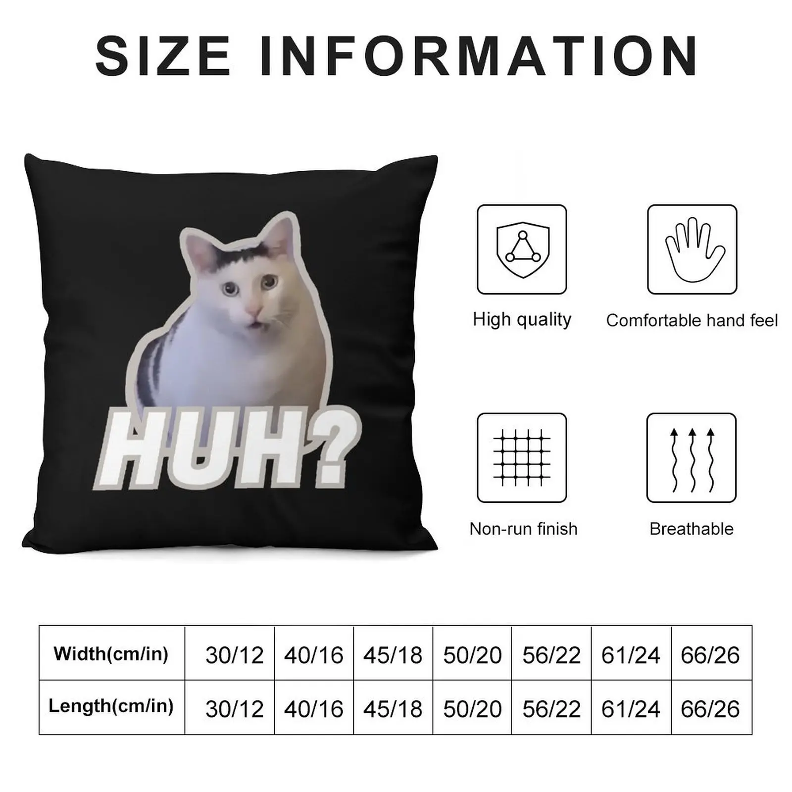 Ха кошачий мем ха? Диванная подушка в клетку диванная наволочка