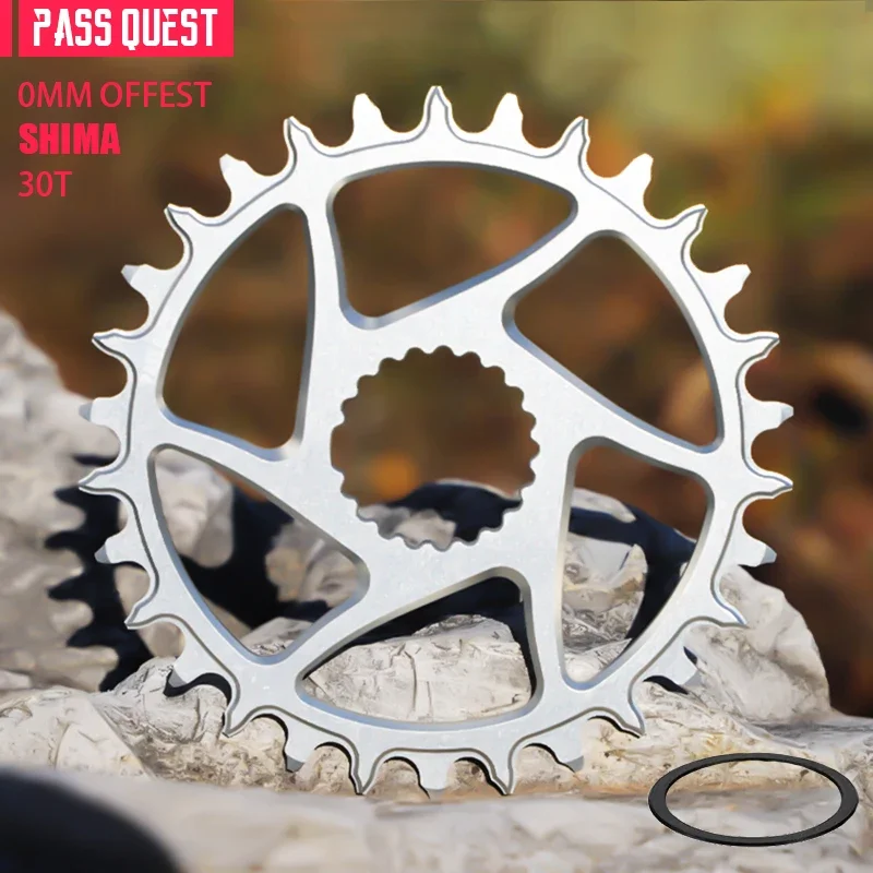 Велосипедная звезда с прямым креплением велосипедная 30/32/34/36/38/40/42T для SHIMANO M6100 M7100