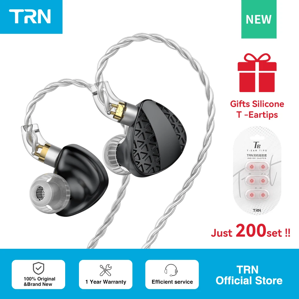 TRN MT3 HiFI In Ear Earphones 10mm High-Performance Dynamic Gaming Headset  Earbuds Headphones IEMS TRN XuanwuFor Xiaomi