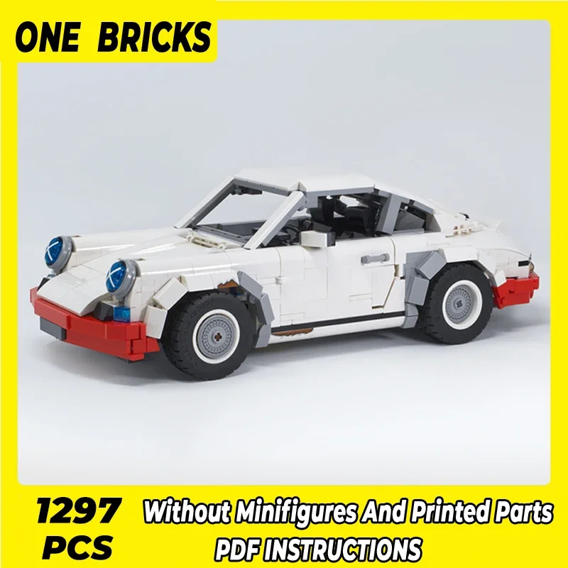 Конструктор Moc модель суперкара на заказ RSR технические кирпичи сборка сделай сам