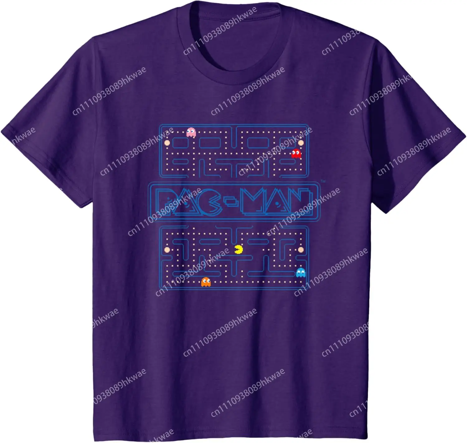 Фото Футболка Bandai PAC-MAN Classic 030, модная повседневная забавная мужская футболка S-6XL, летняя №3