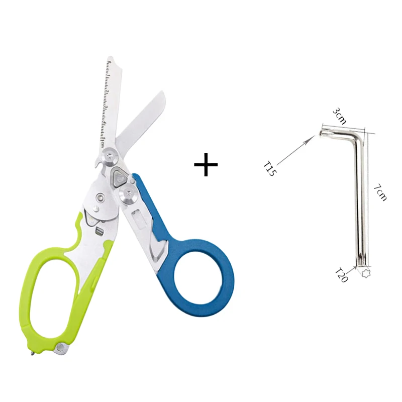 

Тактические медицинские ножницы, аварийно-спасательные ножницы, аптечка, ножницы Raptor, складные плоскогубцы, инструмент для выживания на открытом воздухе, EDC, снаряжение