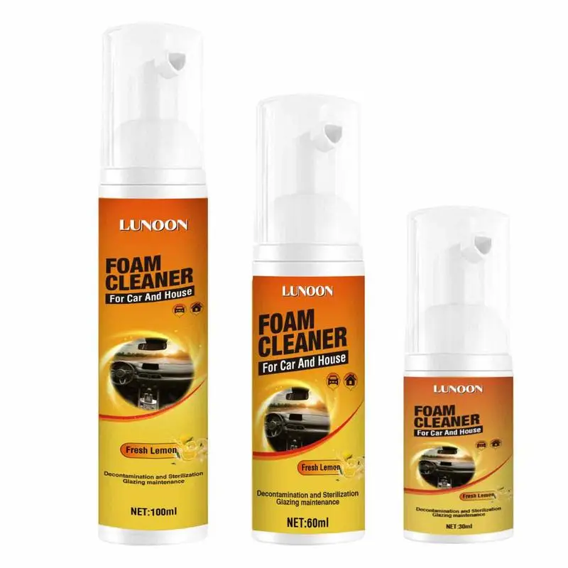 

Автомобильный волшебный пенный очиститель, автоматический многофункциональный пенный очиститель, спрей, долговечный эффект, чистящая пена для автомобильных аксессуаров