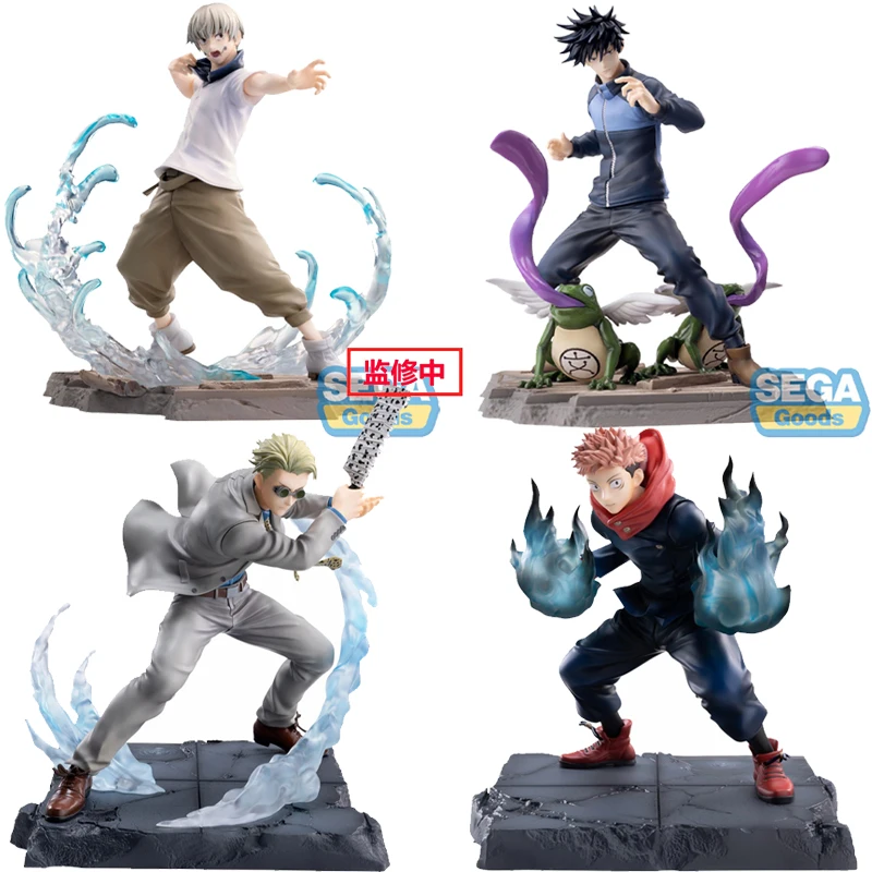 

Оригинальные игрушечные фигурки SEGA Luminasta Toge Inumaki fusuro Megumi Nanami Kento YUJI ITADORI jujujutsukaisen, подарки
