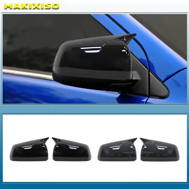 

For Mitsubishi Lancer X 10 EX EVO 2013-2016 Side Door Rearview Mirror Cover Cap Trim Shell Sticker Car Styling Accessories Part