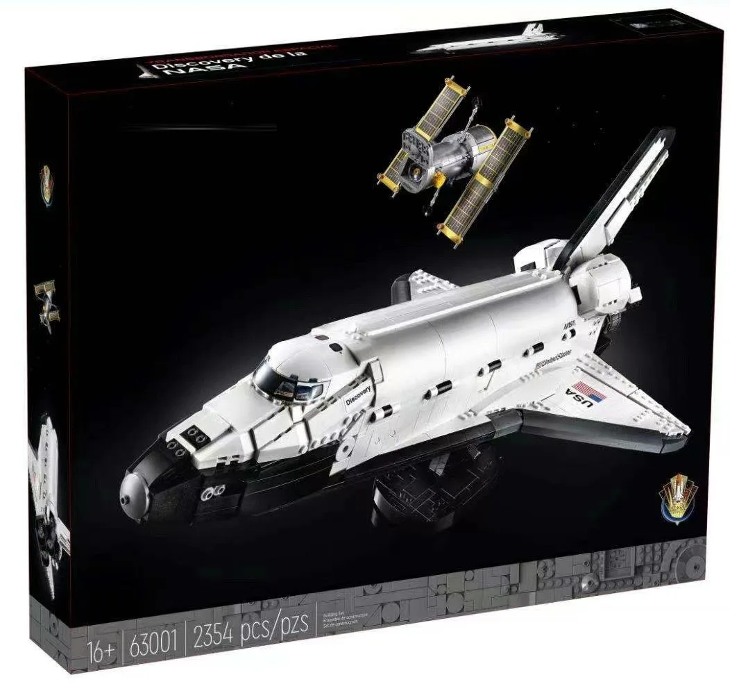 

In Stock 10283 Discover Space Shuttle Model Building Blocks Space Shuttle Bricks Creative Toys For Children Gifts
