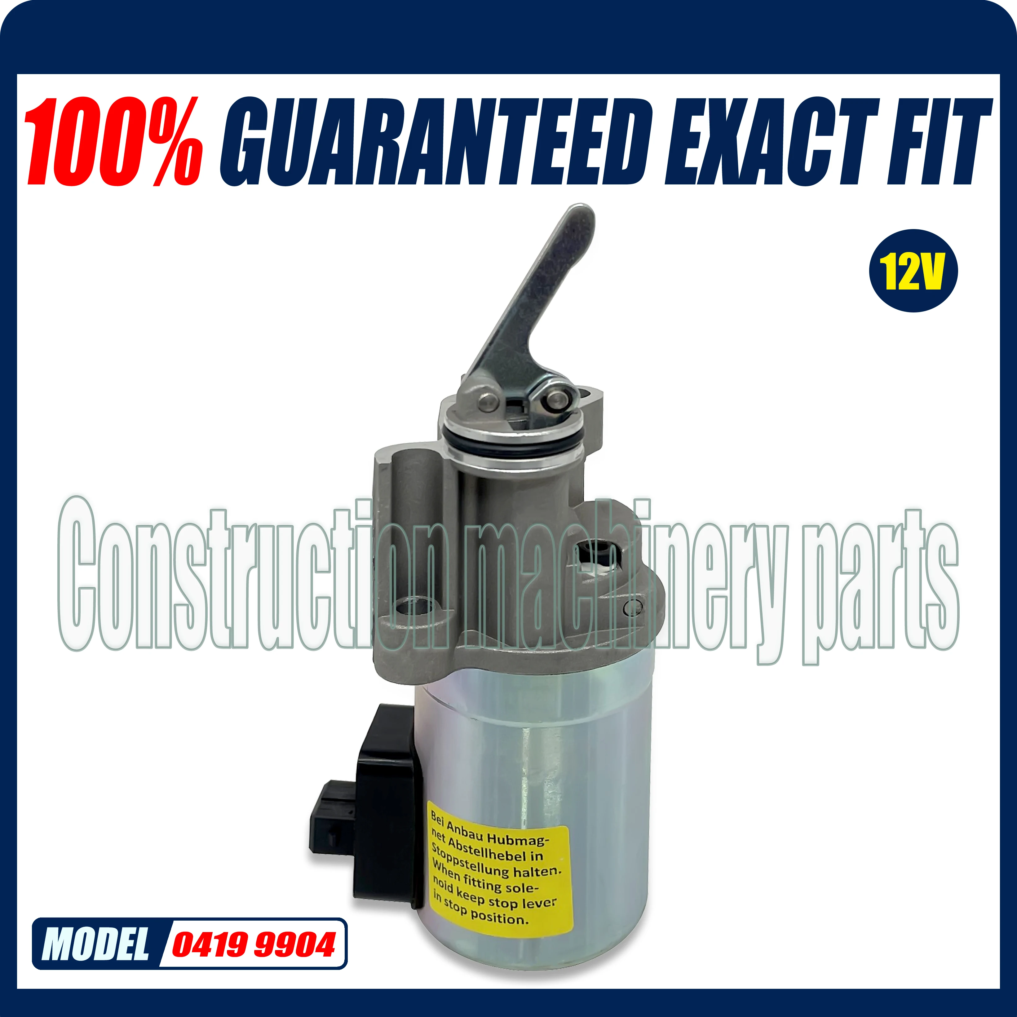 04199900 04199901 04199902 04199903 Соленоид отключения подачи топлива 0419 9900-0419 9901/0419 9902/0419 9903/0419