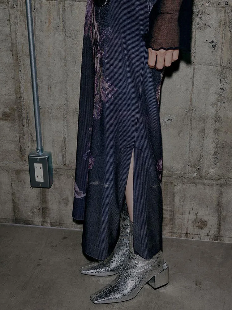 Женская длинная юбка с цветочным принтом Rockmore