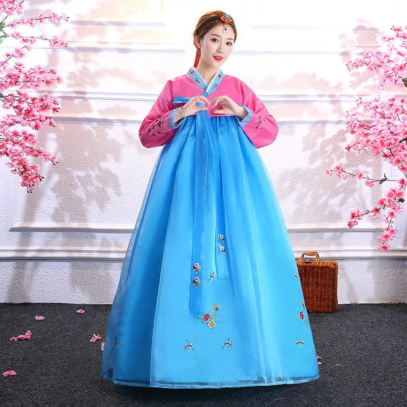 

Yarn Korean Dress Female Adult Korean Palace Ancient Dress Korean Dress Dachangjin National Dance Performance Dress