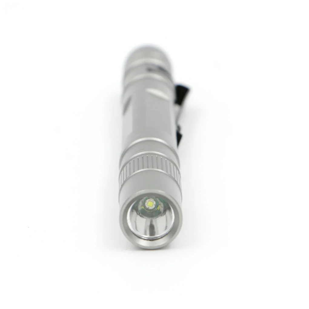 

XPE-R3 Mini Flashlight Aluminum Alloy Penlight Battery-powered Light Non-slip Life Waterproof Lamp Lighting Fishing