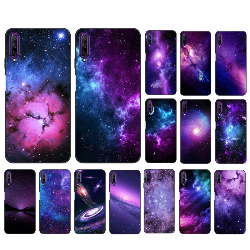 

Purple Blue Pink Space Fantasy Phone Case For Huawei P50 Pro P30 P40 Lite P40Pro P20 lite P10 Plus Mate 20 Pro Mate20 X