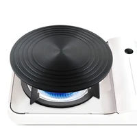household kitchen gas stove heat conduction plate protective anti burning black fast heat