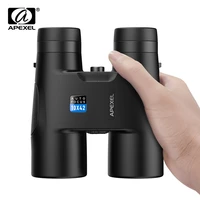 apexel hd10x42 autofocus binoculars powerful telescope fixed focus durable roof prism for outdoor sports hunting camping tourism