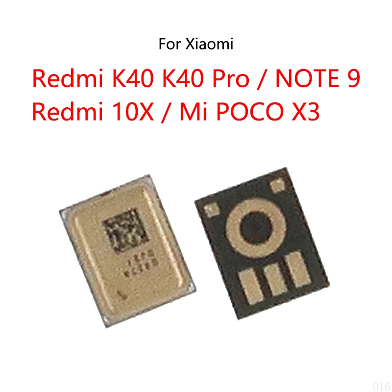10 шт./лот для Xiaomi Mi POCO X3 / Redmi K40 Pro / Note 9 / Redmi 10X Mic Speaker Mi NOTE 10 внутренний микрофонный передатчик
