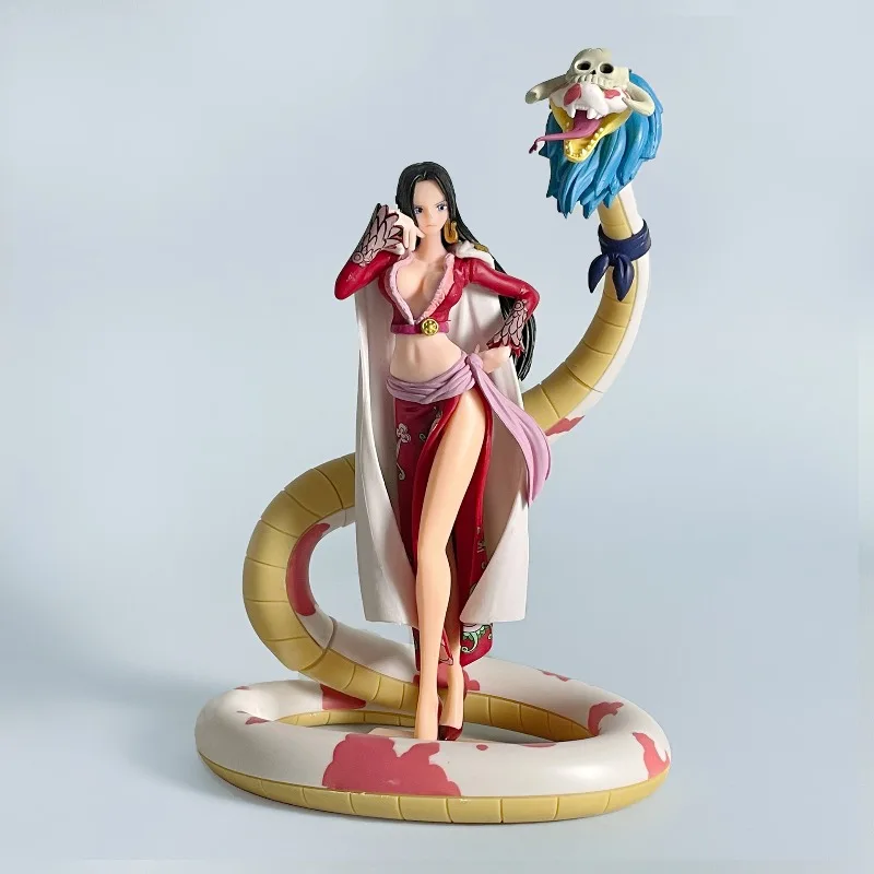 Фото 20 см Фигурка Принцессы-Змеи из One Piece, Бояхан Кук, стоящая в позе, аниме-модель, настольное украшение №2