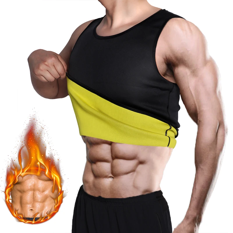 Для мужчин Жилетки для бега Вес потери Cincher Пояс Для мужчин s Body Shaper жилет триммер популярный комплект с юбкой для маленьких девочек, топ с поясом Новое поступление размера плюс S-5XL - изображение