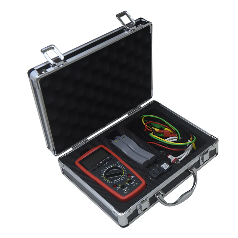 Двойные зажимы цифровой вольтамперметр переменного напряжения 10 мА-10 А