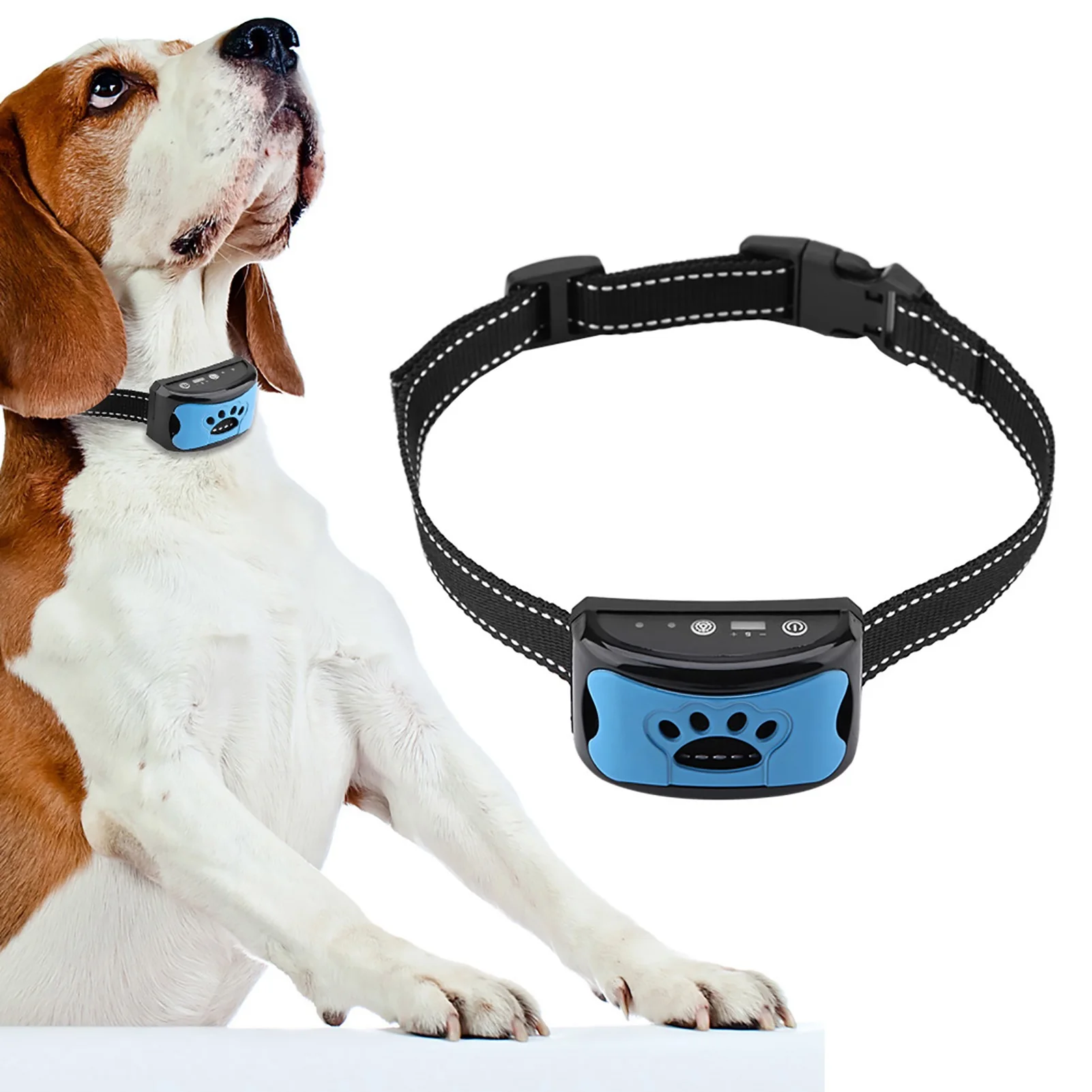 

Anti‑Barking Collar Barking Control Device Rechargeable Waterproof Barking Detection Dog Training Product