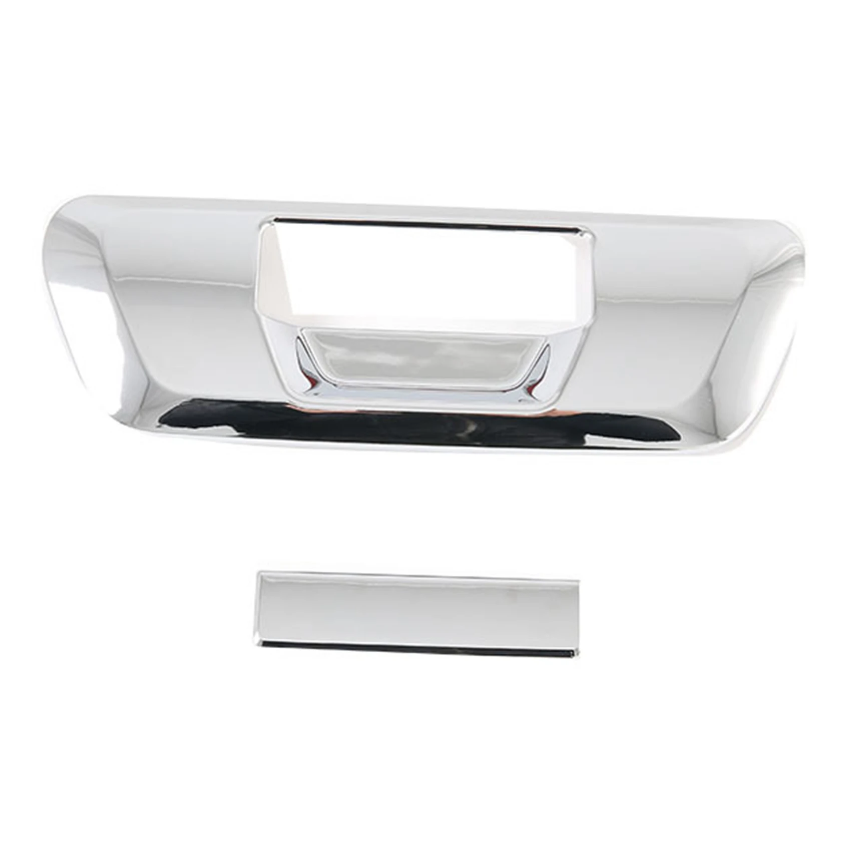

For Nissan Navara 2019-2022 Chrome Rear Trunk Tail Door Handle Bowl Cover Trim Decoration Accessories
